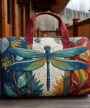 Timeless Flutter Quilted Duffle Bag