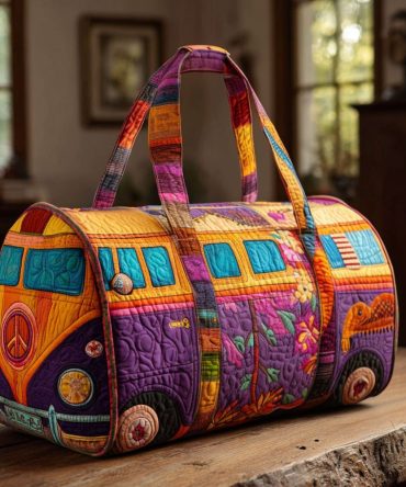 Timeless Traveler Quilted Duffle Bag