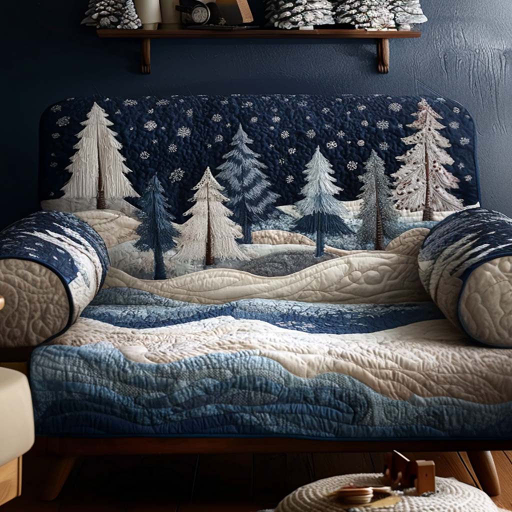 Tiny Miracle Quilted Sofa Cover