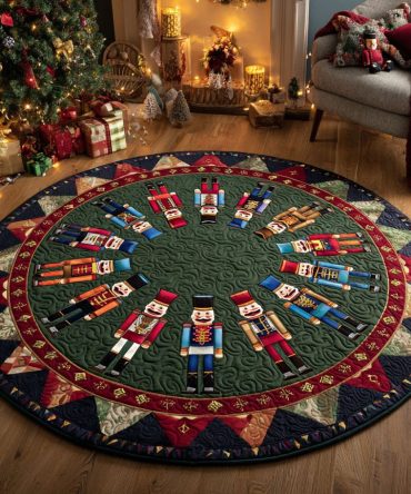 Toy Parade Quilted Round Mat