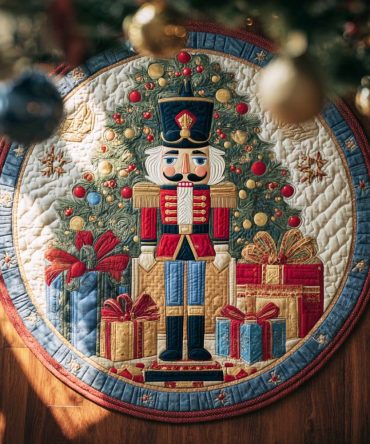 Toy Soldier Quilted Round Mat