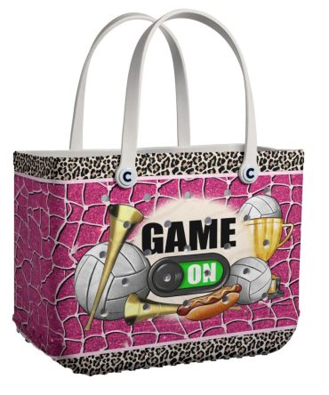 Bucket Tote Bag, Limited Edition Bogg Bag, Beach Bag Turn It On