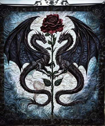 Twilight Embrace Quilted Blanket