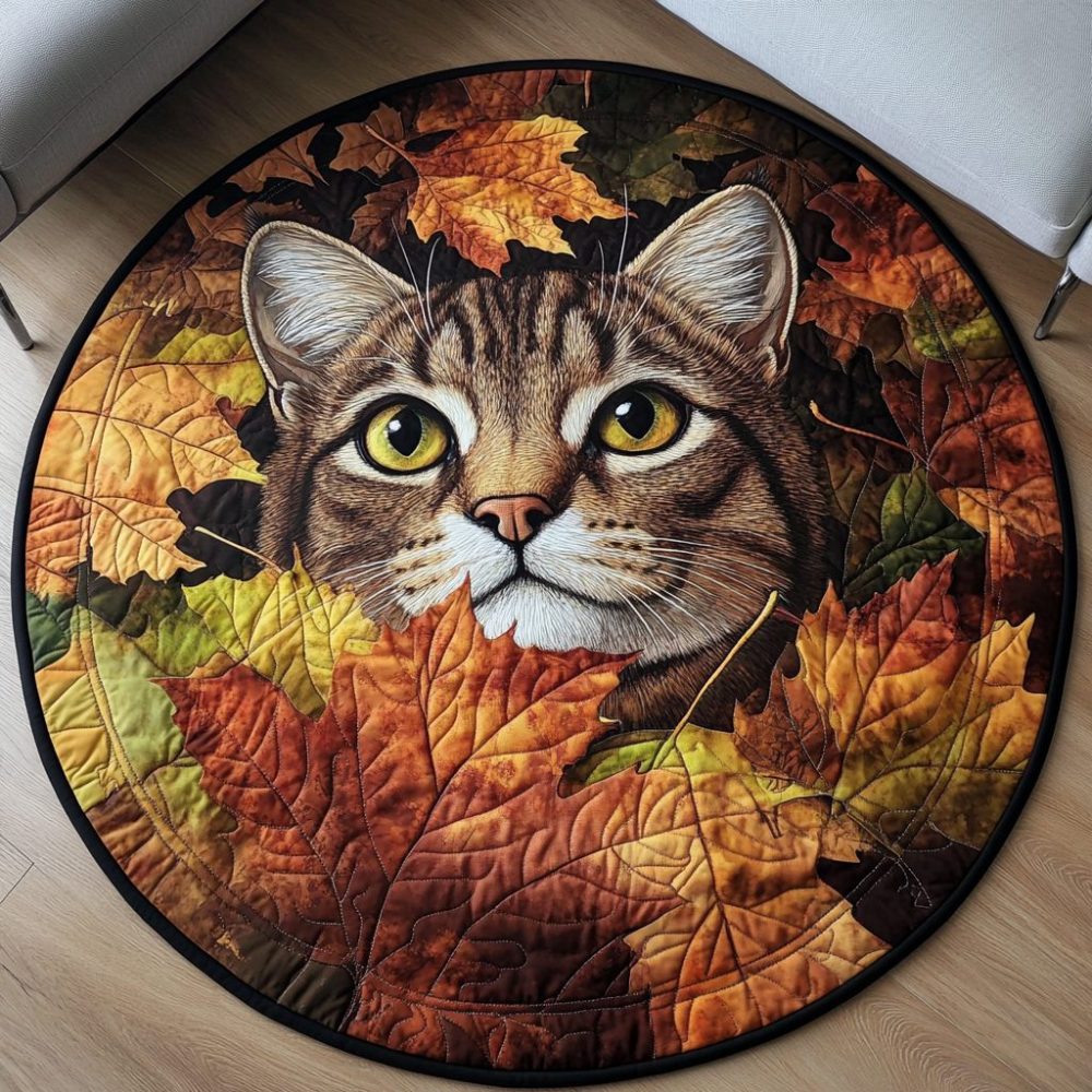 Twilight Slumber Quilted Round Mat