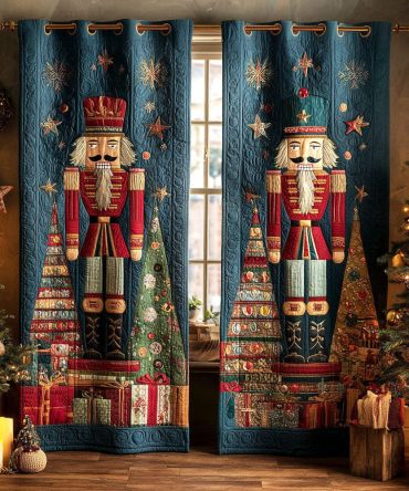 Twilight Soldiers Quilted Curtains