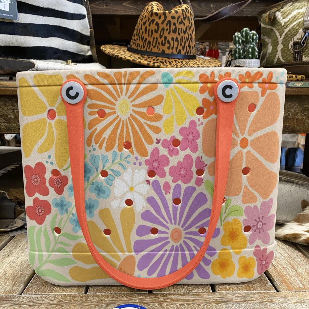 Vibrant Floral Tote Bag - Durable, Stylish & Spacious For Everyday Use - Image 6