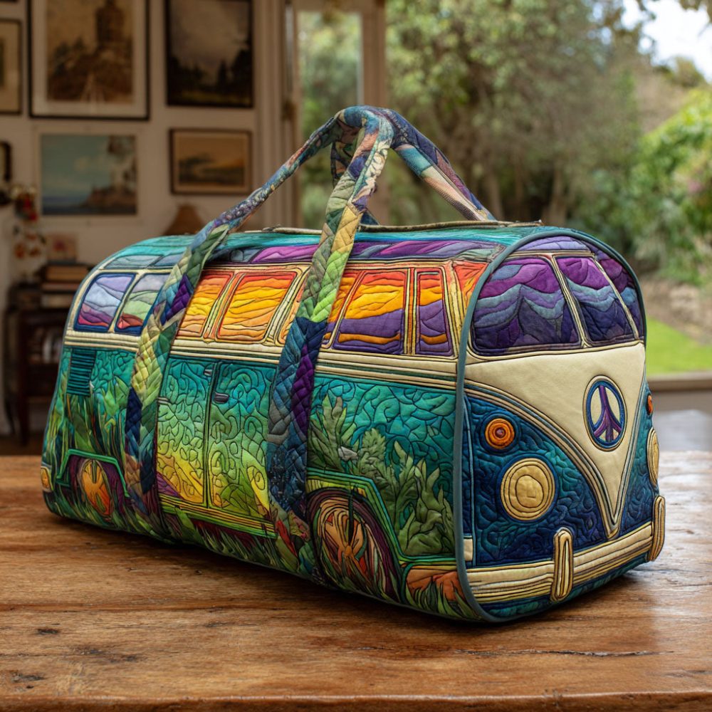 Vintage Spirit Quilted Duffle Bag