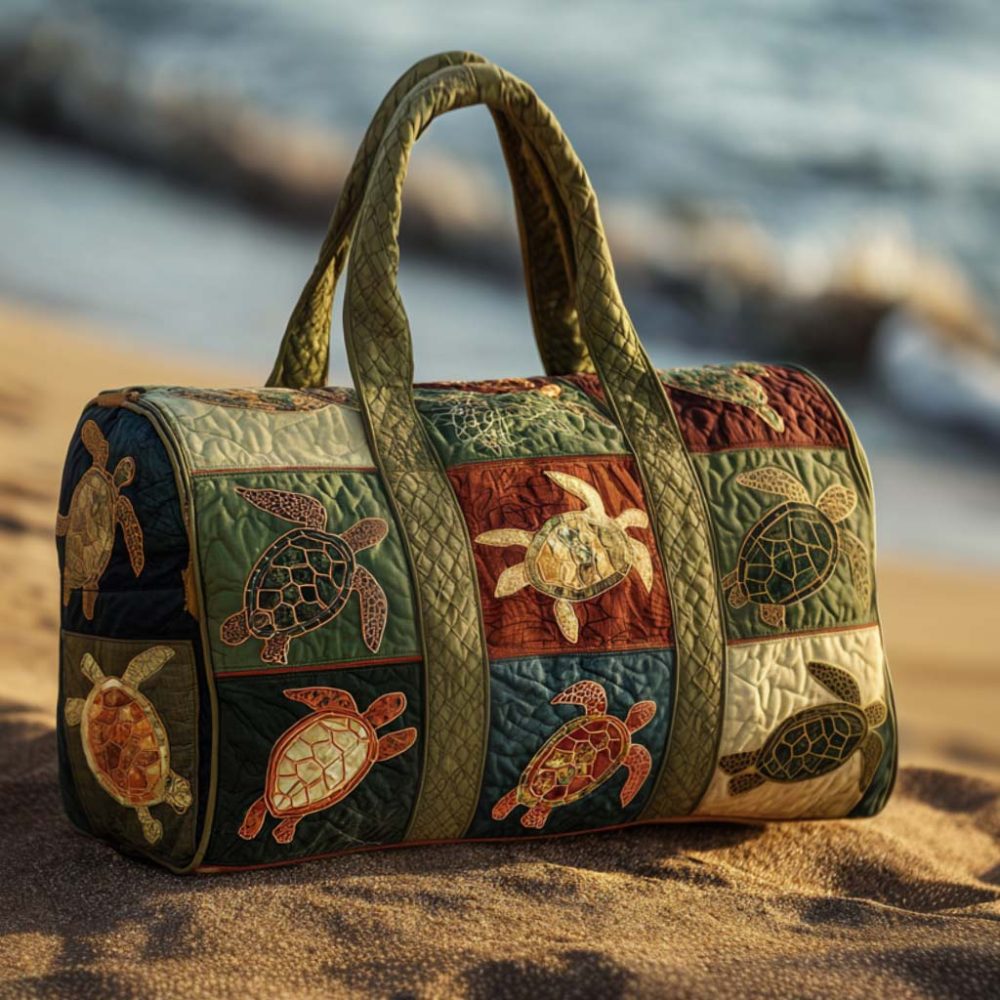 Vintage Swim Quilted Duffle Bag