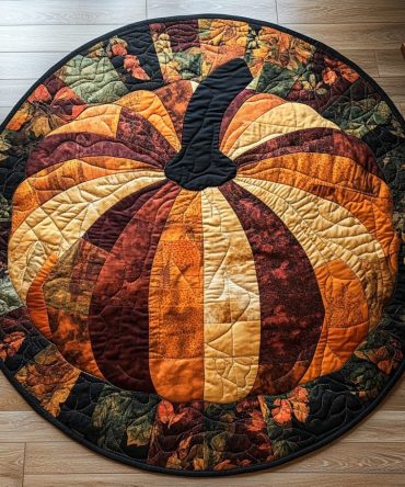 Warm Breeze Quilted Round Mat