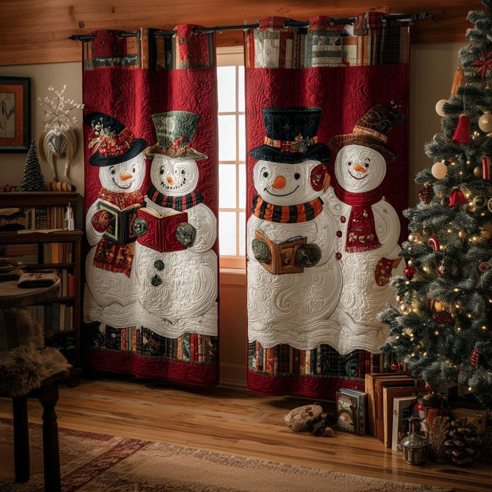 Warm Hearth Magic Quilted Curtains