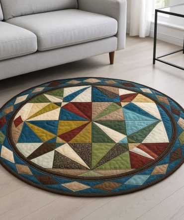 Water Expedition Quilted Round Mat