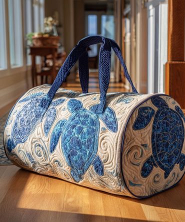 Water Song Quilted Duffle Bag