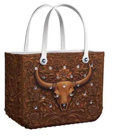 Bucket Tote Bag, Limited Edition Bogg Bag, Beach Bag Western Wild