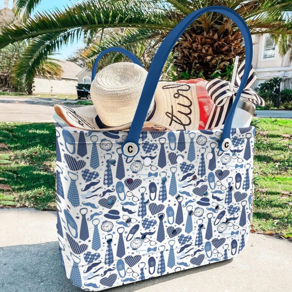 Bucket Tote Bag, Limited Edition Bogg Bag, Beach Bag Ties & Times - Image 3