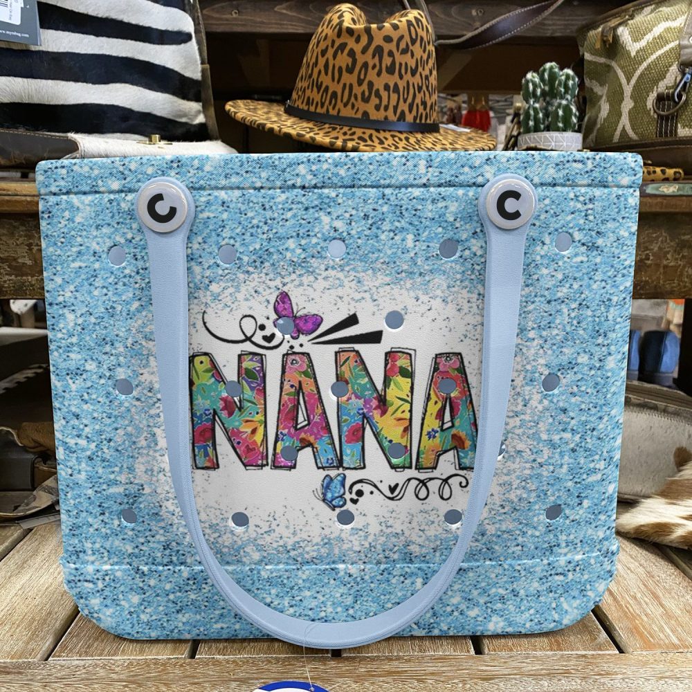 Bucket Tote Bag, Limited Edition Bogg Bag, Beach Bag Nana’S Magic - Image 4