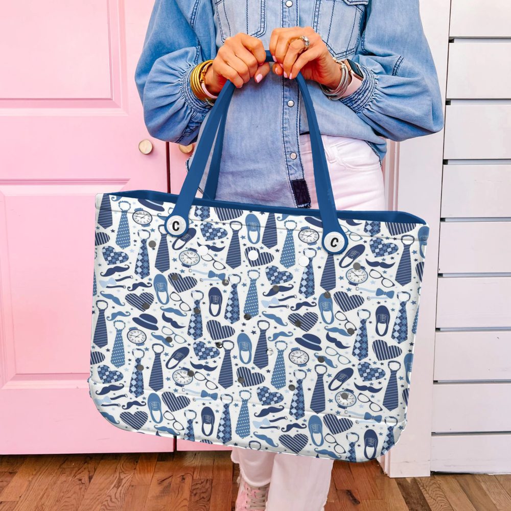 Bucket Tote Bag, Limited Edition Bogg Bag, Beach Bag Ties & Times - Image 2