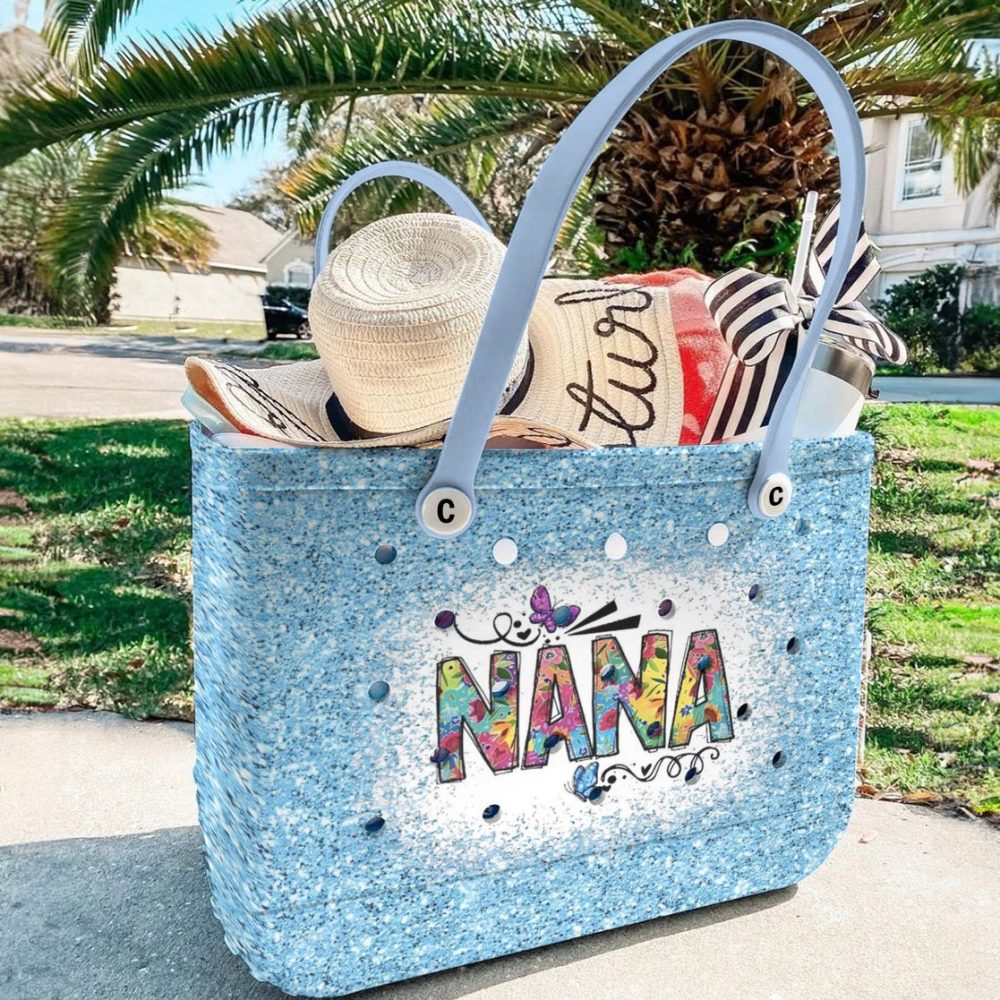 Bucket Tote Bag, Limited Edition Bogg Bag, Beach Bag Nana’S Magic - Image 2