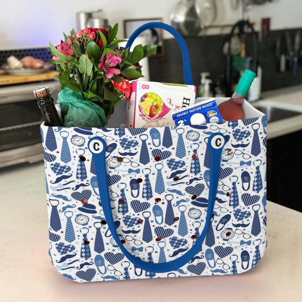 Bucket Tote Bag, Limited Edition Bogg Bag, Beach Bag Ties & Times - Image 5