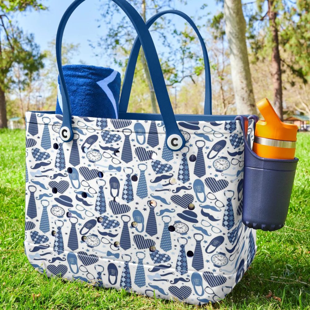 Bucket Tote Bag, Limited Edition Bogg Bag, Beach Bag Ties & Times - Image 4