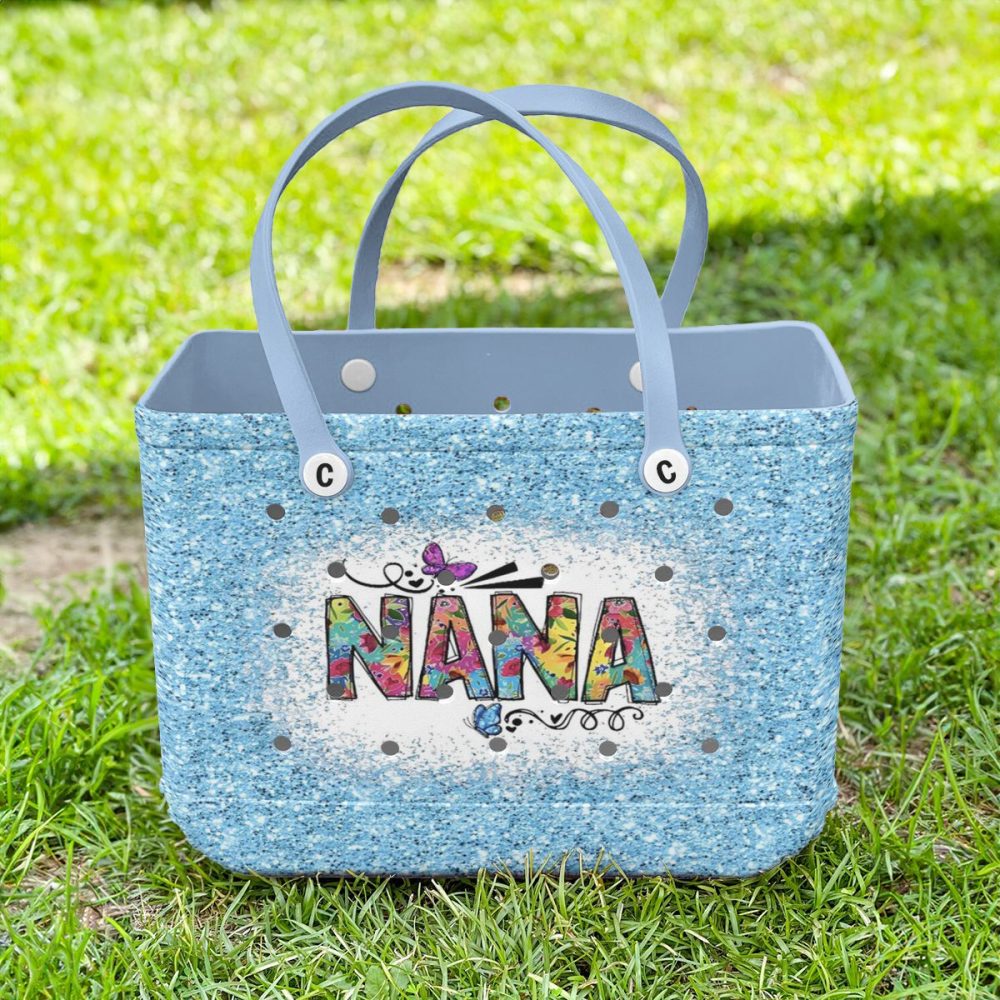 Bucket Tote Bag, Limited Edition Bogg Bag, Beach Bag Nana’S Magic - Image 5