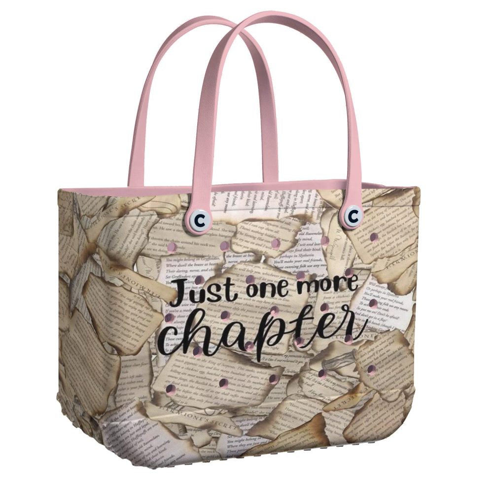 Bucket Tote Bag, Limited Edition Bogg Bag, Beach Bag Tote Of Tales
