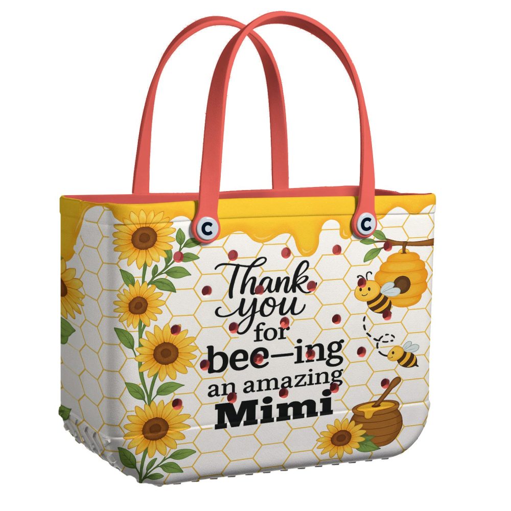 Bucket Tote Bag, Limited Edition Bogg Bag, Beach Bag Beemimi