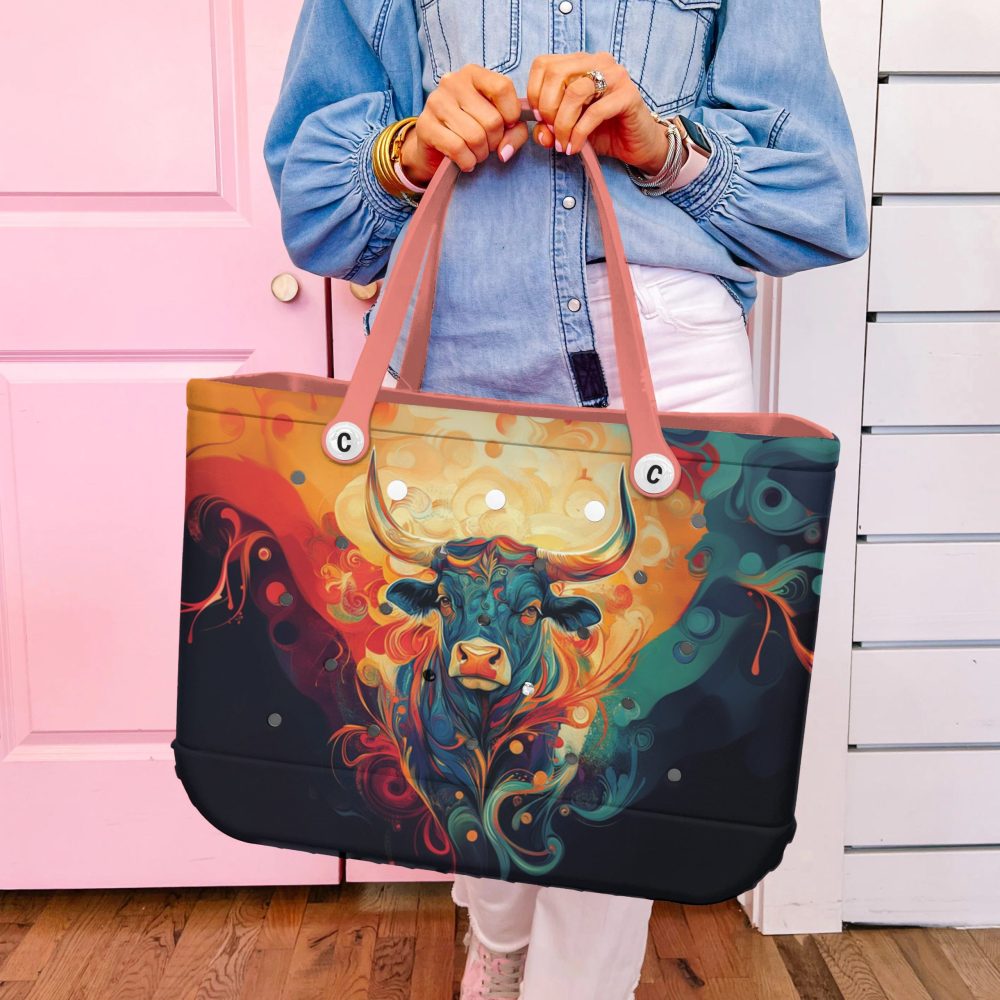 Bucket Tote Bag, Limited Edition Bogg Bag, Beach Bag Wild Soul - Image 5