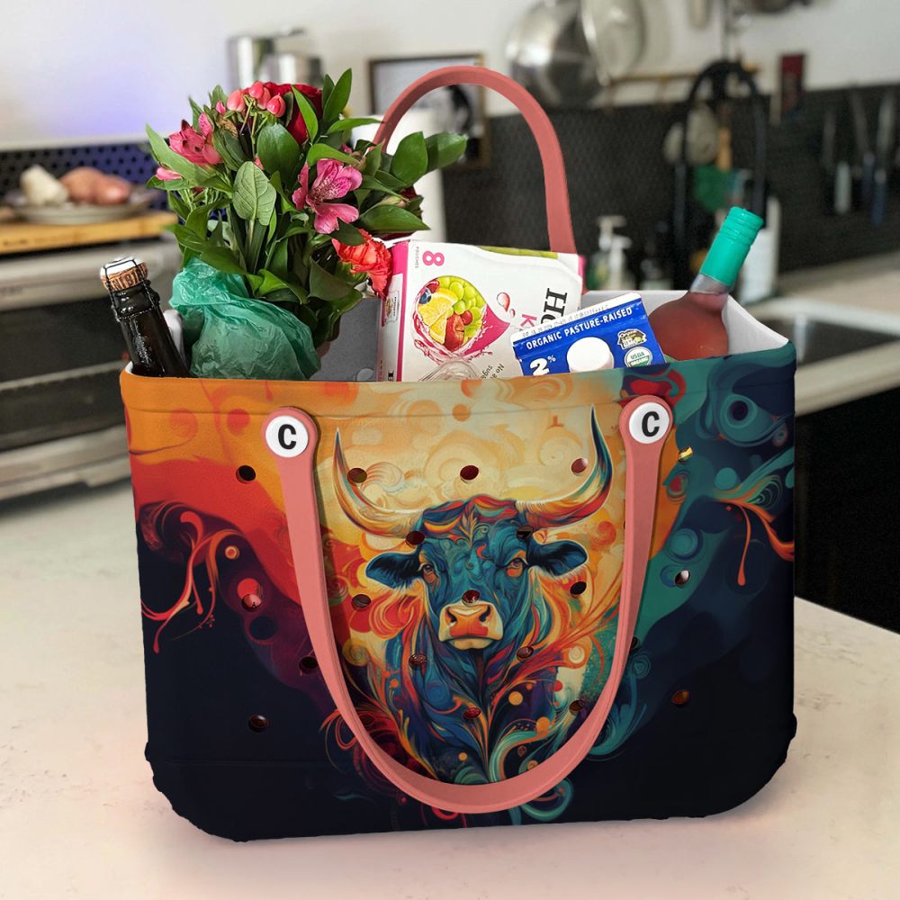 Bucket Tote Bag, Limited Edition Bogg Bag, Beach Bag Wild Soul - Image 4