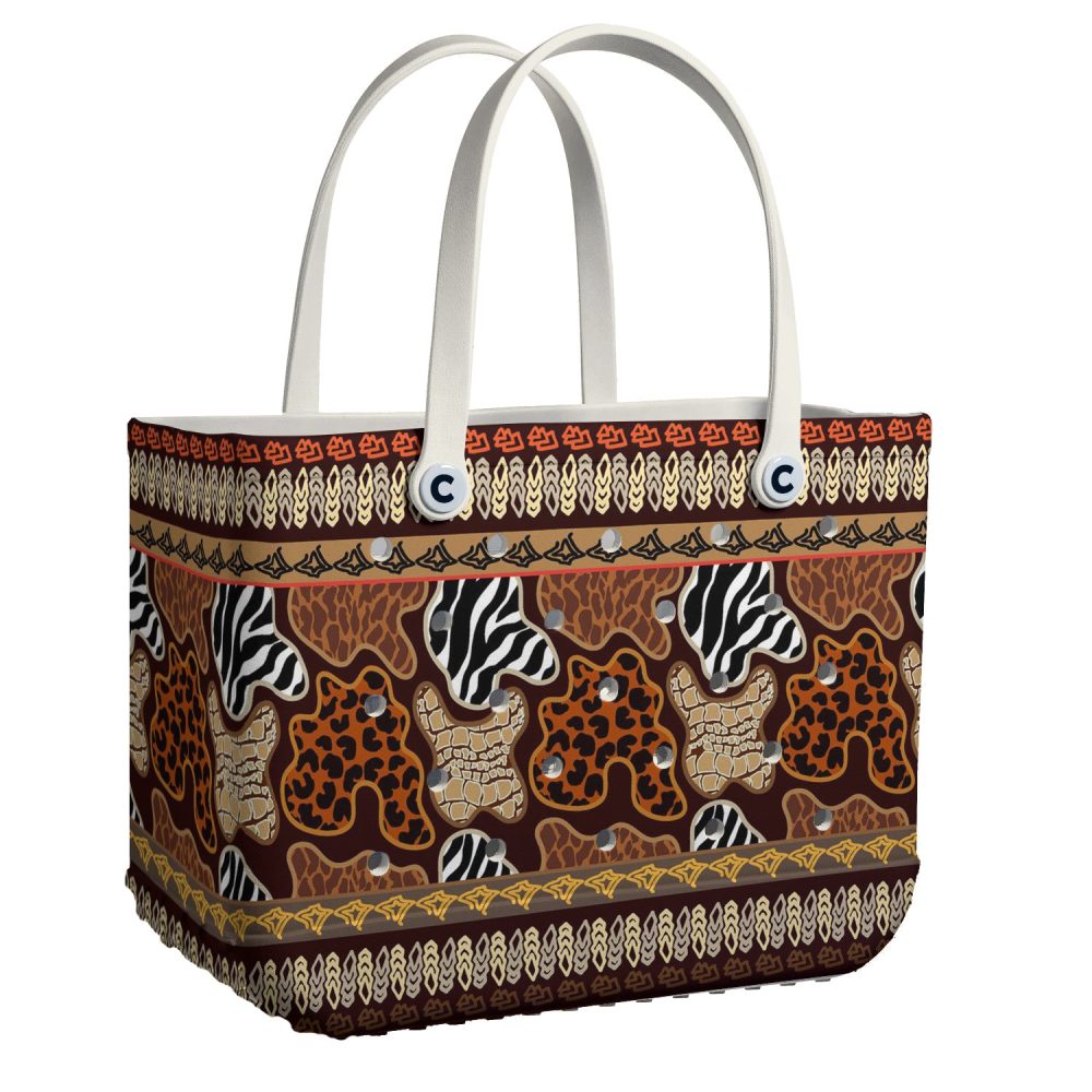 Bucket Tote Bag, Limited Edition Bogg Bag, Beach Bag Wild Things