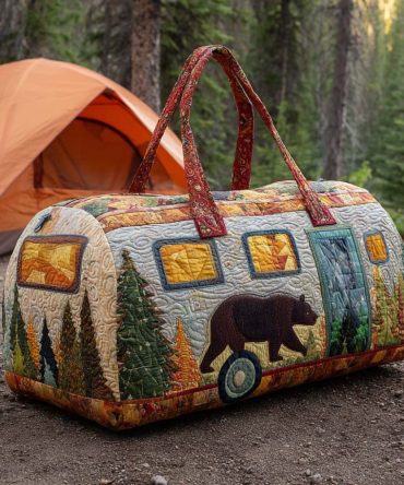 Wild Escape Quilted Duffle Bag