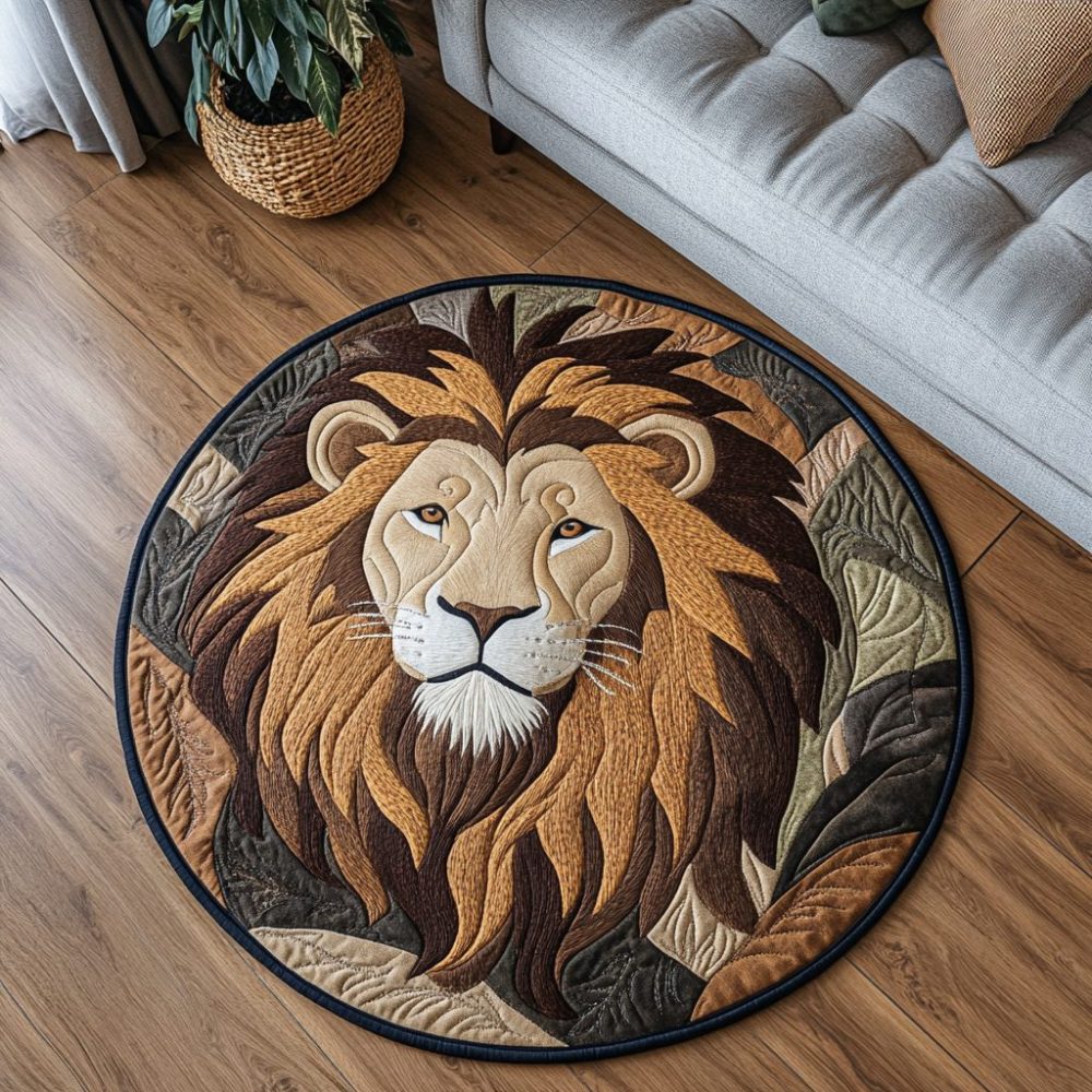 Wild Pride Quilted Round Mat