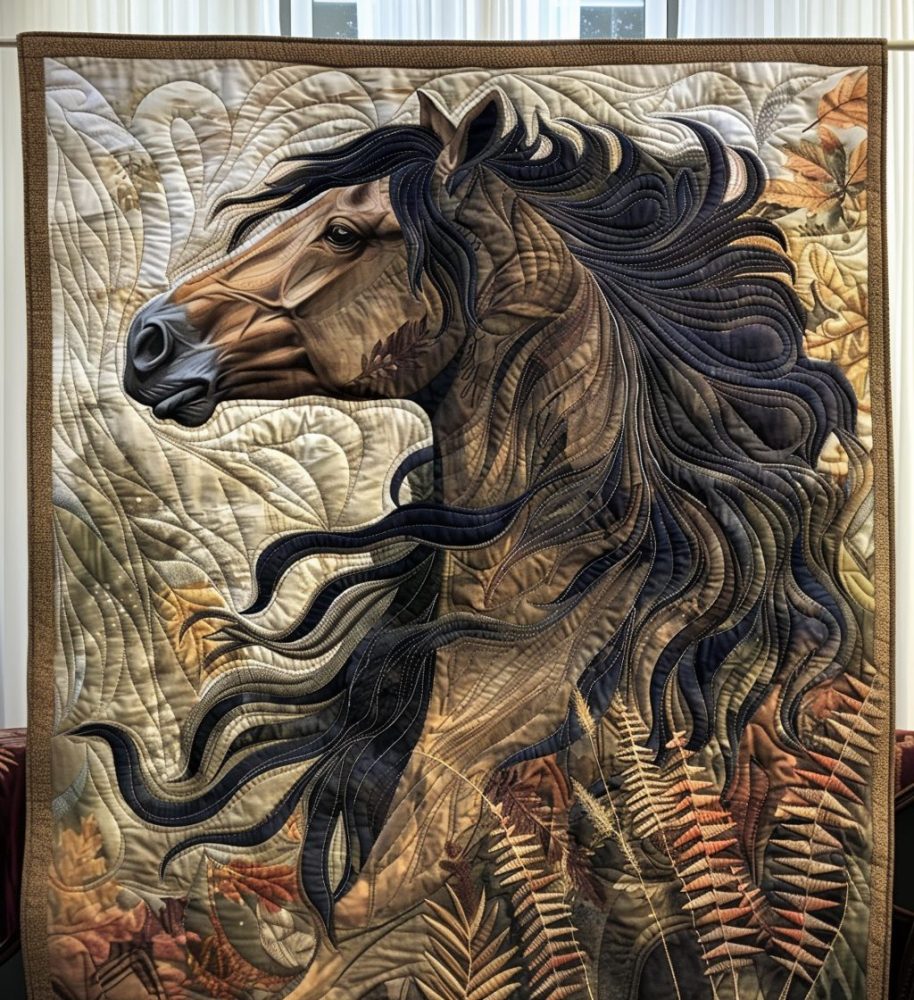 Wind Whisperer Quilted Blanket