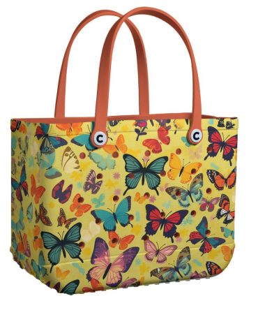 Bucket Tote Bag, Limited Edition Bogg Bag, Beach Bag Wings Of Wonder