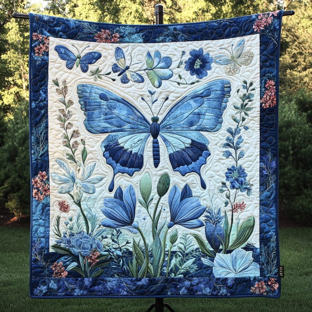 Wings Of Wonder Quilted Blanket