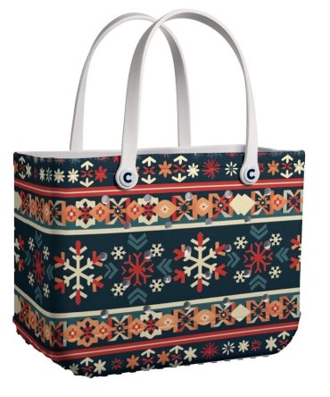 Bucket Tote Bag, Limited Edition Bogg Bag, Beach Bag Winter Adventure