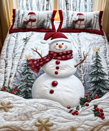 Winter Wonderland 3-Piece Quilted Bedding Set