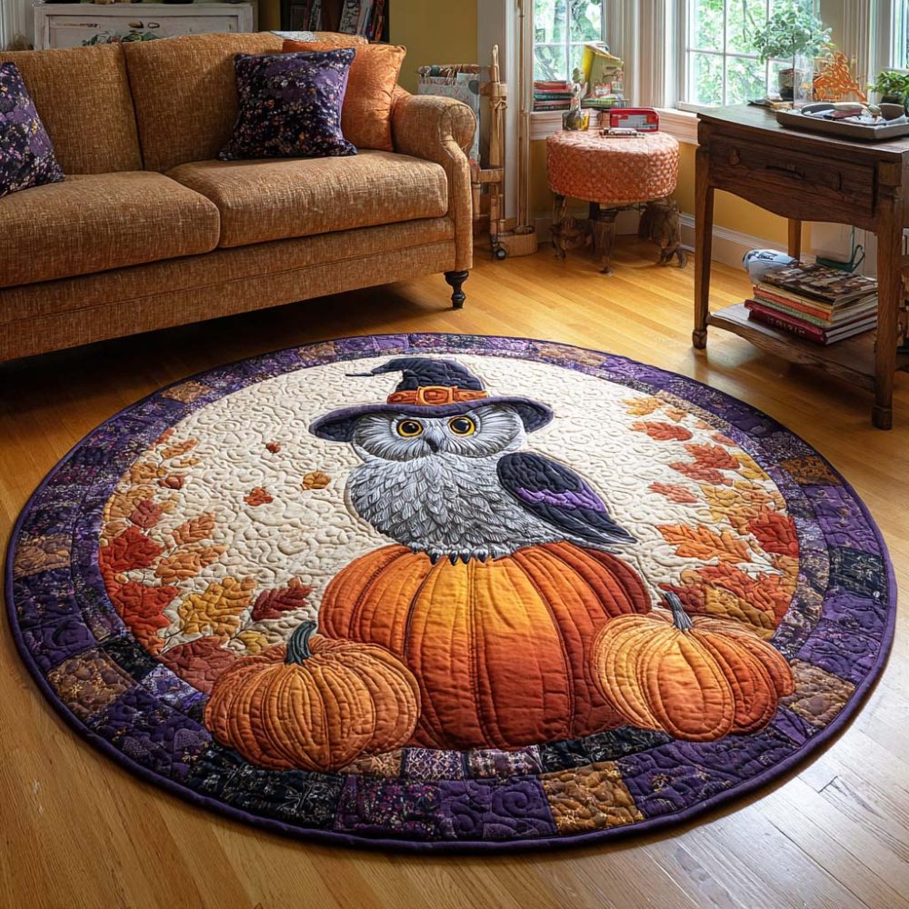 Witching Hour Quilted Round Mat