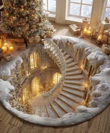 Wonderland Passage Quilted Round Mat