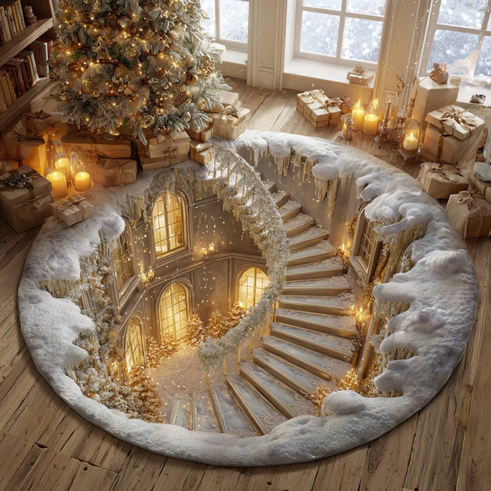 Wonderland Passage Quilted Round Mat