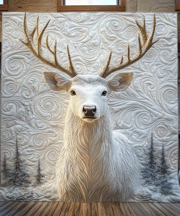 Woodland Whisper Quilted Blanket