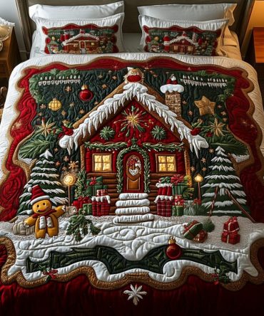 Cozy Cottage 3-Piece Quilted Bedding Set
