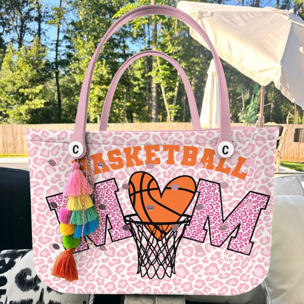 Bucket Tote Bag, Limited Edition Bogg Bag, Beach Bag Hardcourt Chic - Image 5