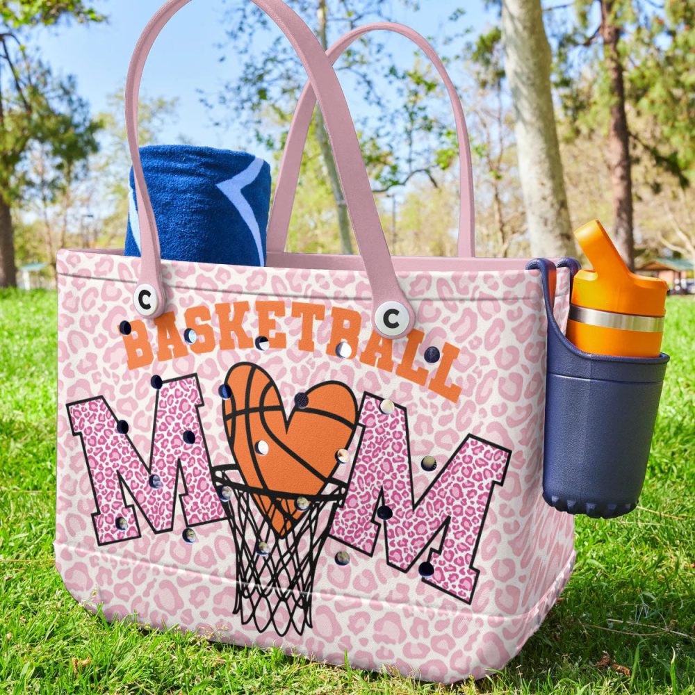 Bucket Tote Bag, Limited Edition Bogg Bag, Beach Bag Hardcourt Chic - Image 2