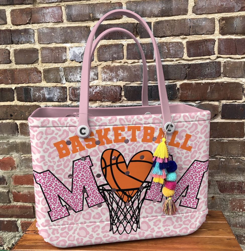 Bucket Tote Bag, Limited Edition Bogg Bag, Beach Bag Hardcourt Chic - Image 4