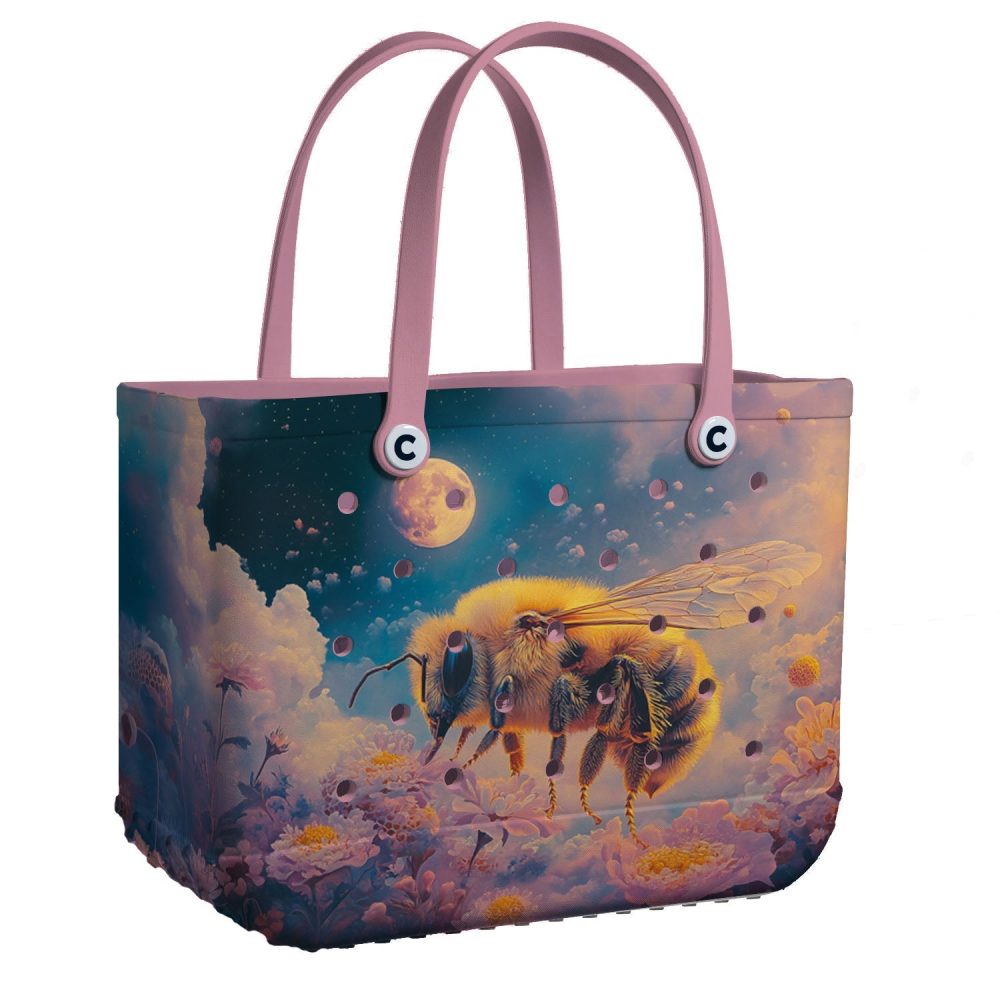 Bucket Tote Bag, Limited Edition Bogg Bag, Beach Bag Midnight Nectar