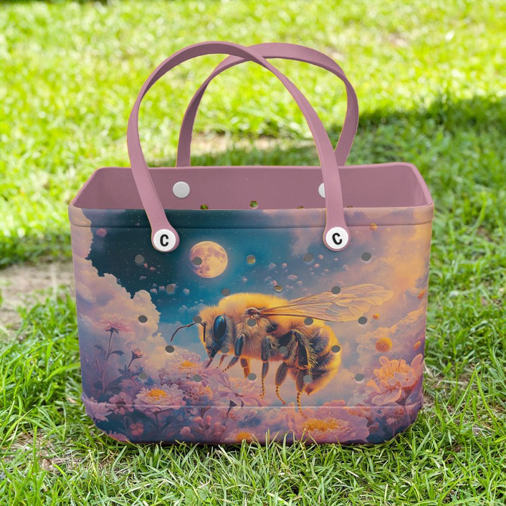 Bucket Tote Bag, Limited Edition Bogg Bag, Beach Bag Midnight Nectar - Image 2