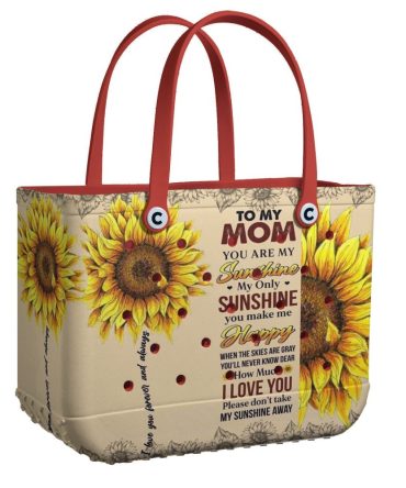 Bucket Tote Bag, Limited Edition Bogg Bag, Beach Bag My Sunshine Mom