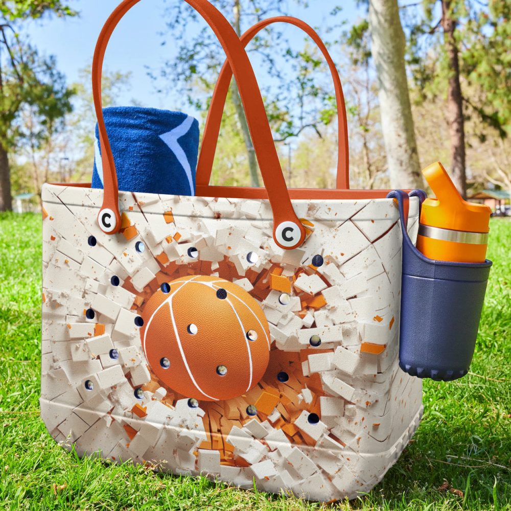 Bucket Tote Bag, Limited Edition Bogg Bag, Beach Bag Impact Dunk - Image 3