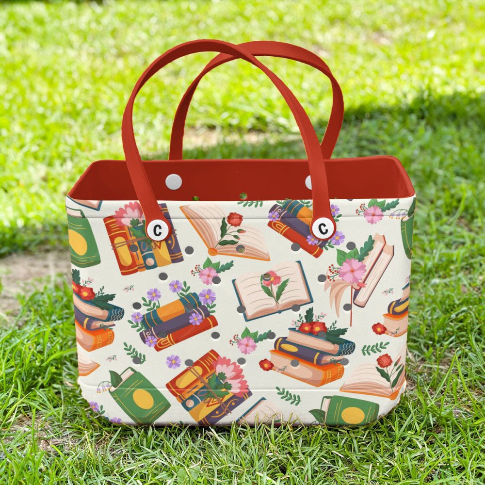 Bucket Tote Bag, Limited Edition Bogg Bag, Beach Bag Sweet Story - Image 2