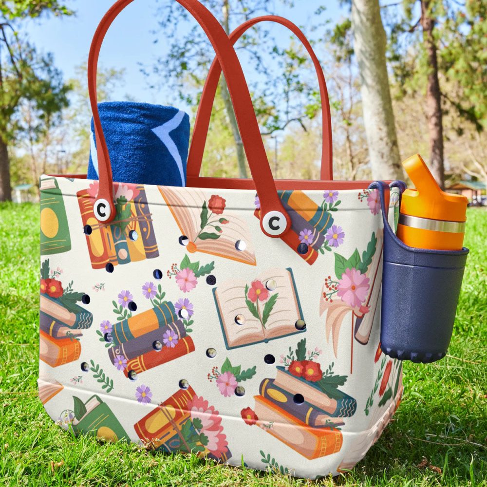 Bucket Tote Bag, Limited Edition Bogg Bag, Beach Bag Sweet Story - Image 3